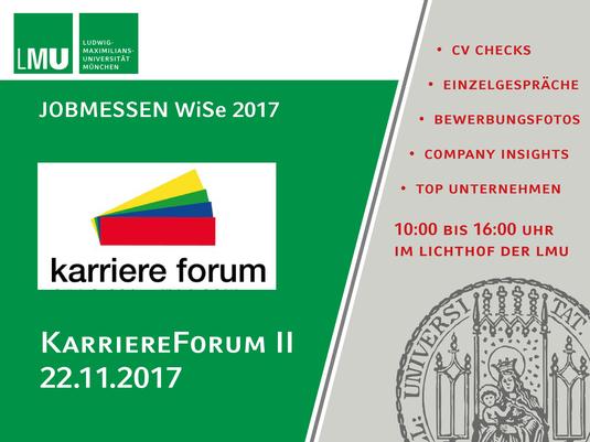 Jobmesse "KarriereForum"