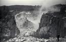 Explosion in the granite quarry “Vienna Diggings” at KZ Mauthausen. Photo: German National Archives, CC-BY 3.0.